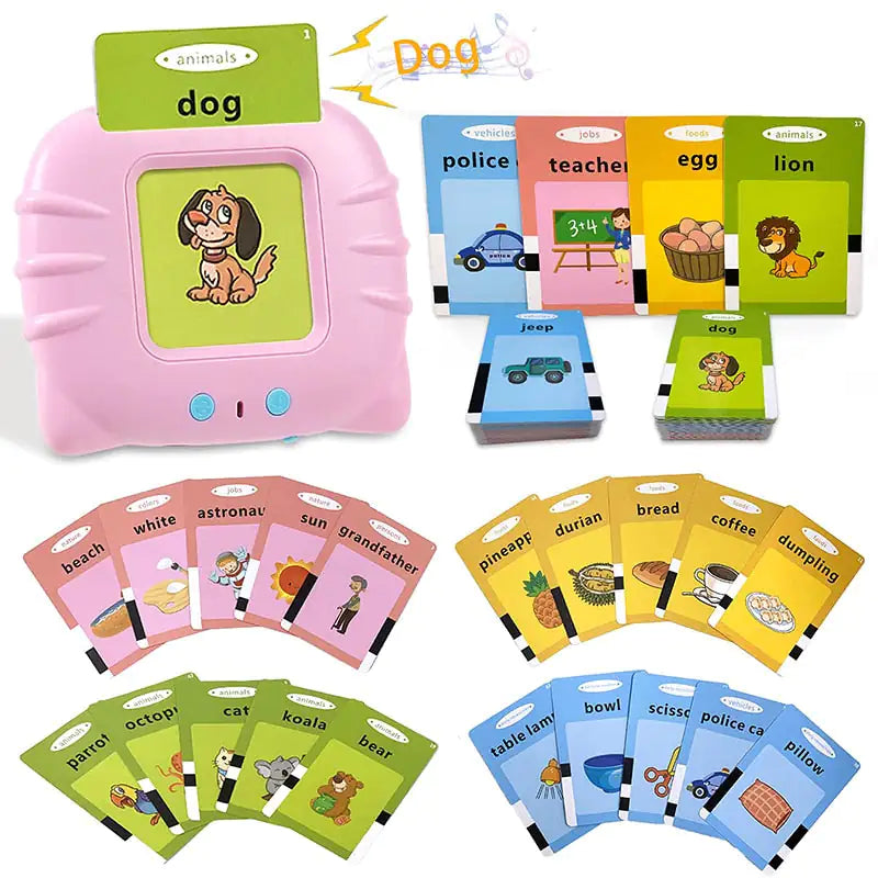 Flash Card Reader with Audio - Educational Toy