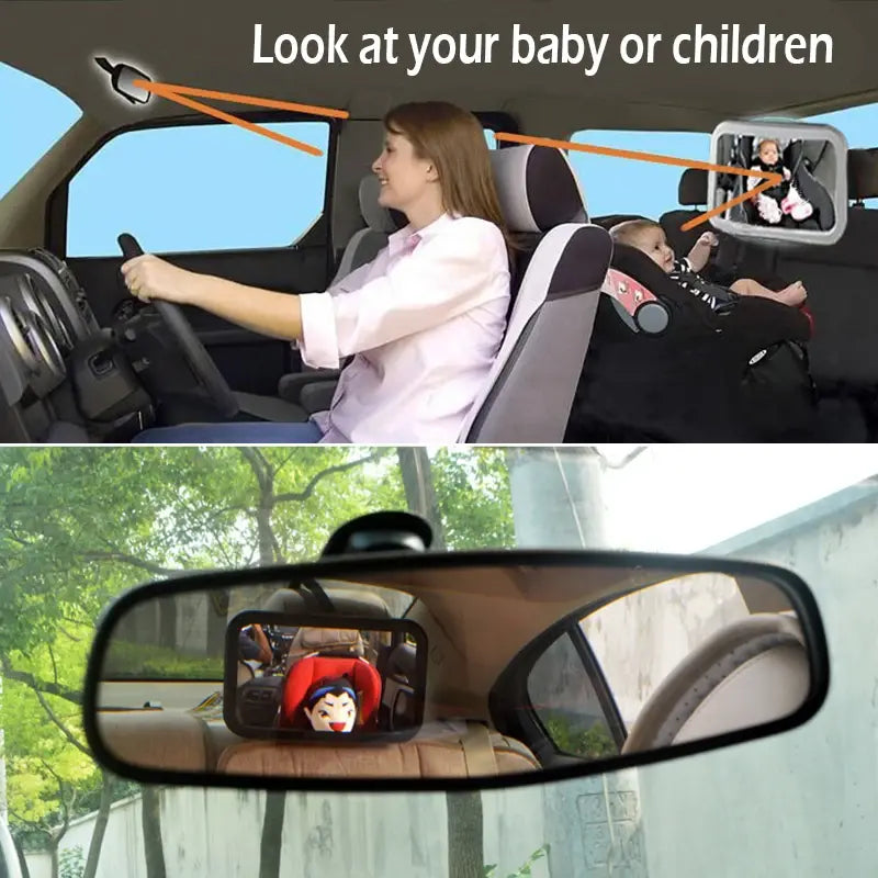 Baby Car Mirror - Adjustable