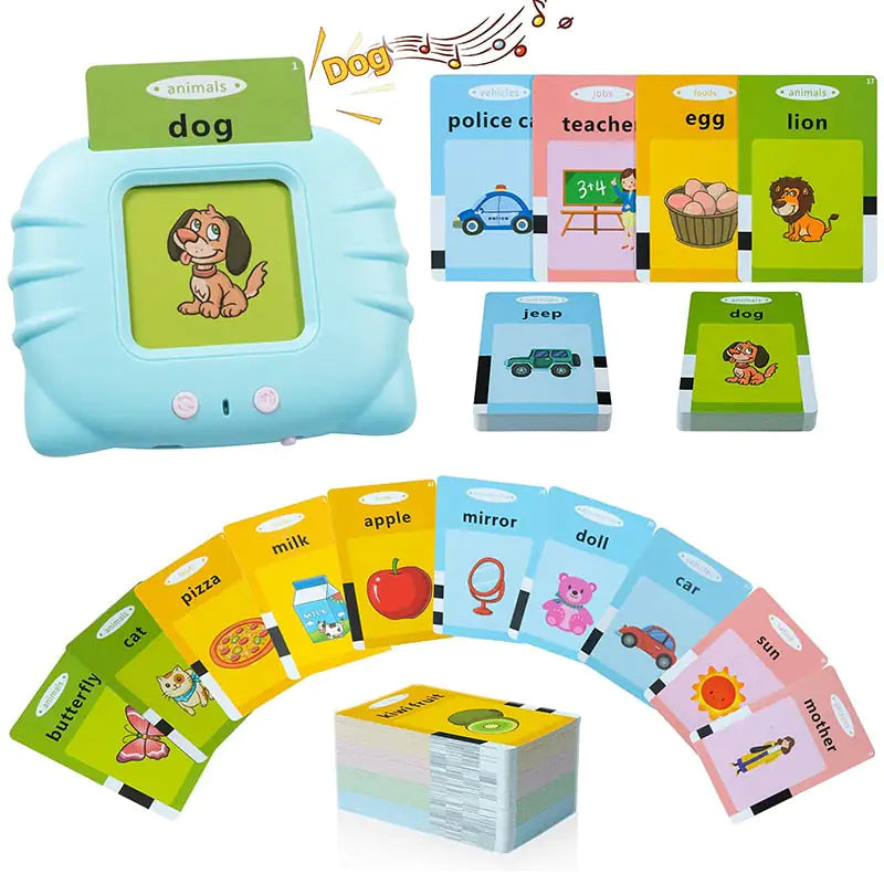 Flash Card Reader with Audio - Educational Toy