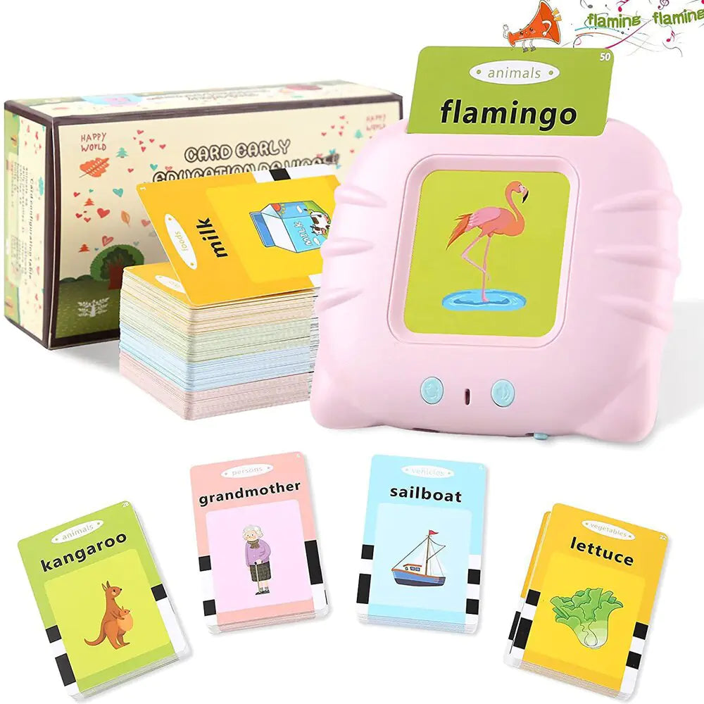 Flash Card Reader with Audio - Educational Toy